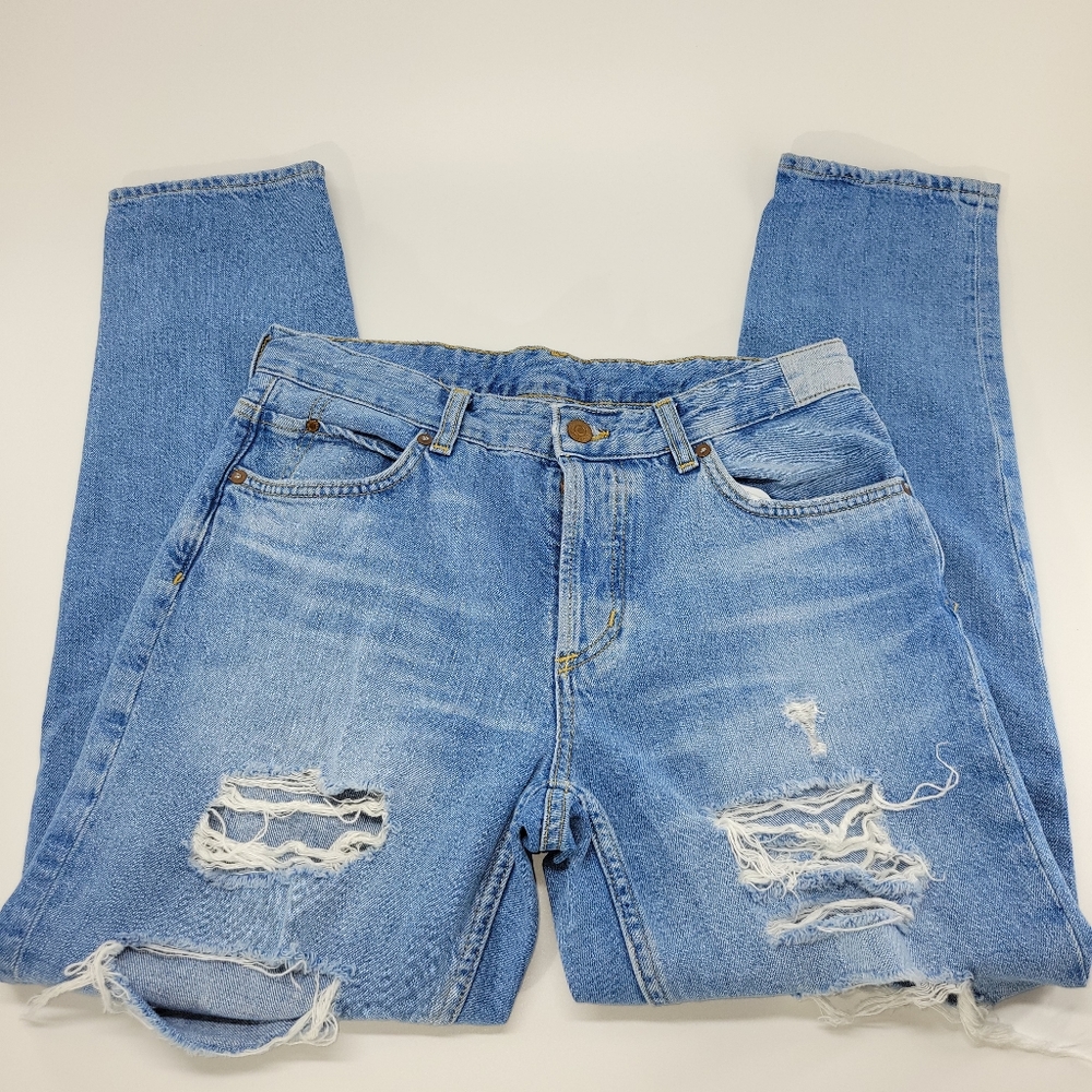 &Denim H&M. High Waist Boyfriend Jean Y2K - Picture 7 of 13